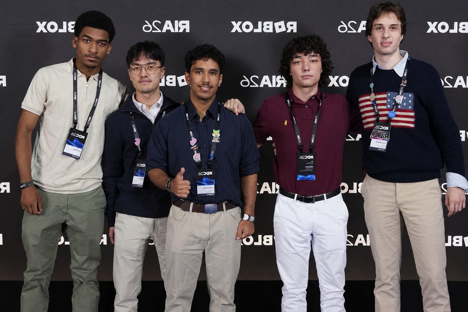 The five members of the Heartsake team standing together at RDC 2026